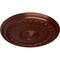 Ekena Millwork Brunswick Ceiling Medallion (Fits Canopies up to 4 1/2"), 27"OD x 2 1/2"P, Antique Copper CM27BRACS - alternate 3